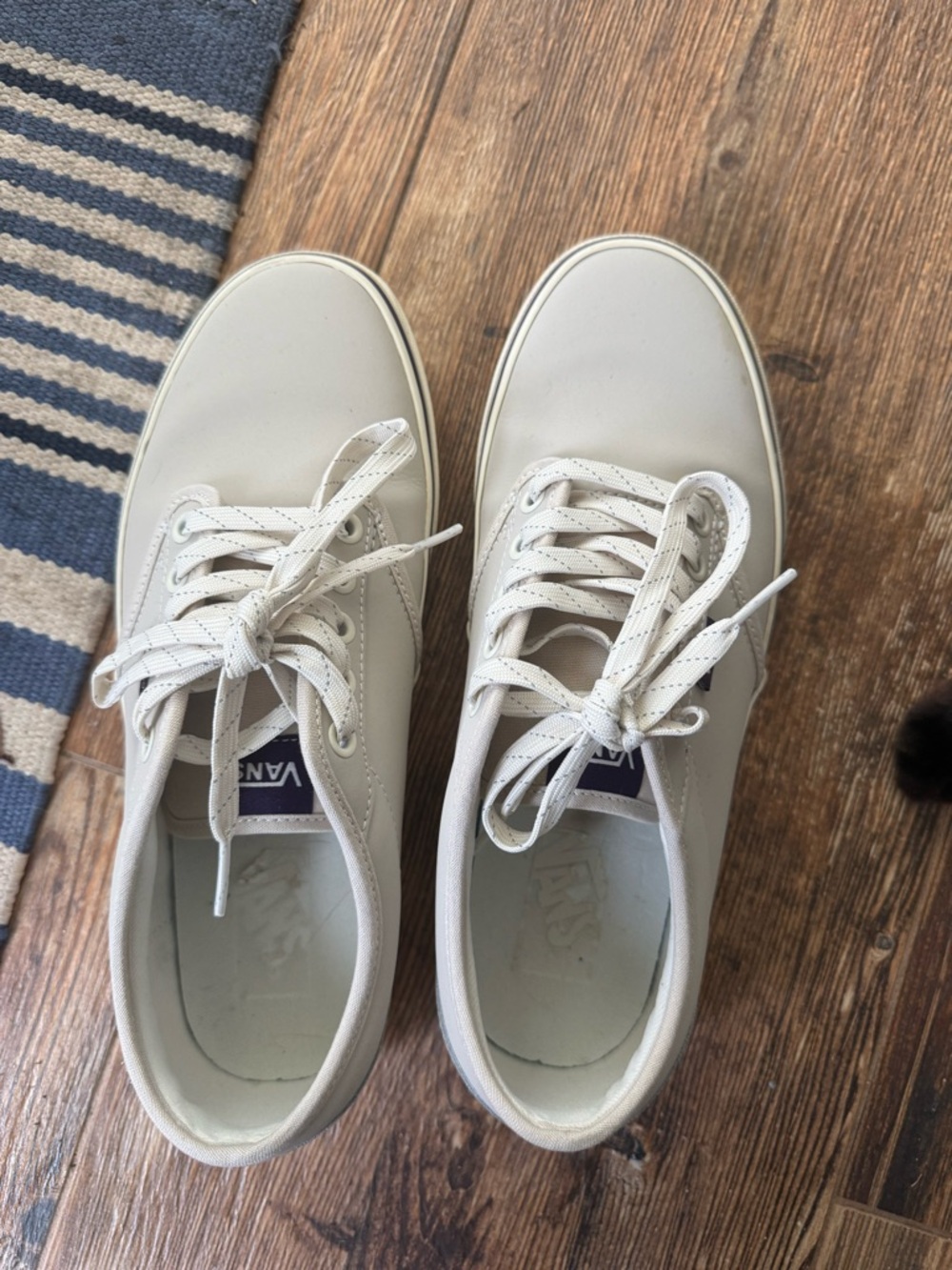 Vans Low-Top Sneakers in Light Beige